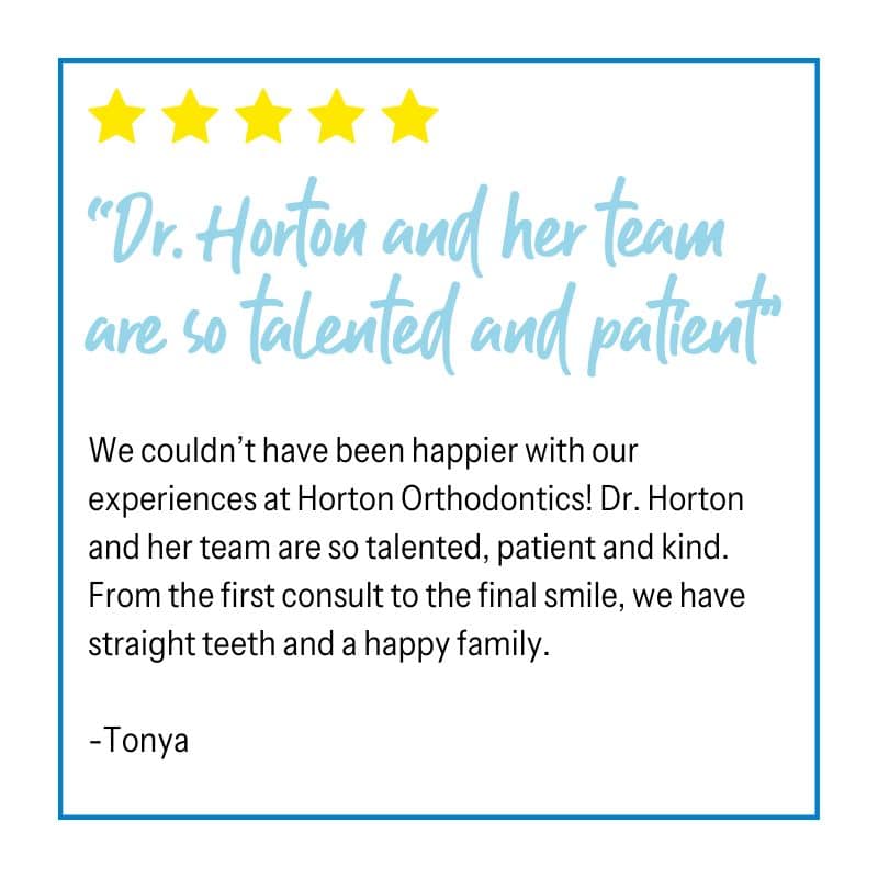 Horton orthodontics | woodbury, mn | invisalign® | braces 25 Tonya graphic review